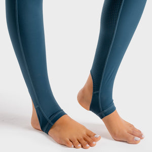 Wolf Leggings - Peacock