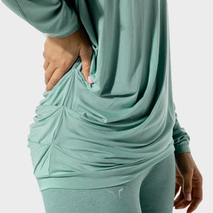 Women's Fitness - Drape Tee - Basil