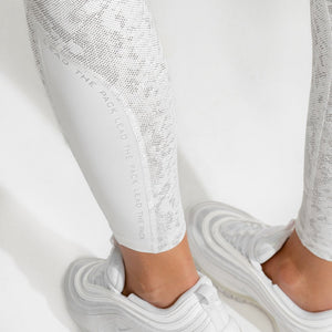 Limitless Snake Leggings - Snow