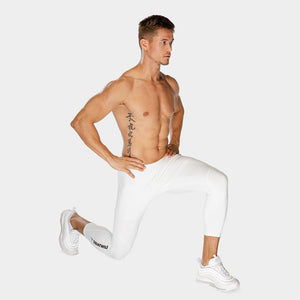 Warrior Tights ¾ - Pearl White