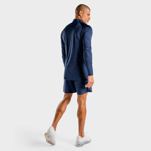 Wolf Running Top - Navy