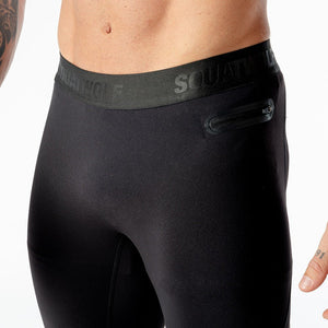 Warrior Tights ¾ - Black