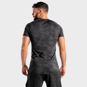 Wolf Seamless Tee - Onyx