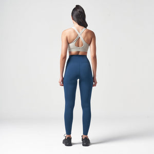 Essential High Waisted Leggings 27"  - Teal