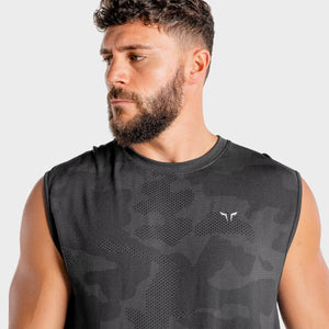 Wolf Seamless Tank - Onyx