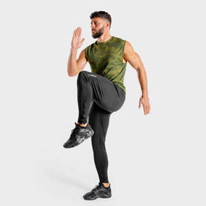 Wolf Seamless Tank - Khaki