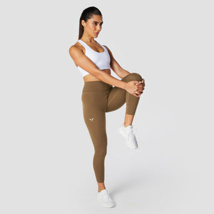 Infinity Cropped 7/8 Leggings - Gold