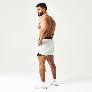 Golden Era 2-in-1 Shorts - Star White