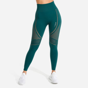 Meta Seamless Leggings - Teal