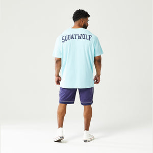 Golden Era Core Oversized Tee - Angel Blue