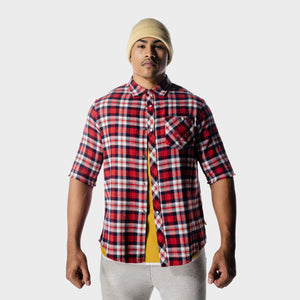 Golden Era Flannel Shirt - Red Check