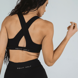 Athena Black Look | Bra + Leggings