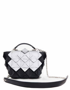 Diamond Bag Crystal Black & Silver