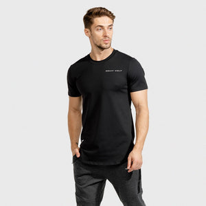 Razor Back Tee - Jet Black