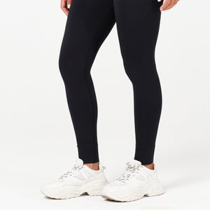 Lab360° Seamless Cuffed Leggings - Black