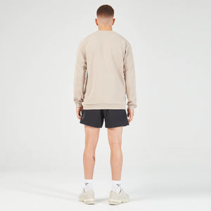 Essential Crew Neck Sweatshirt - Cobblestone