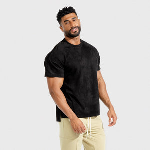 Not The Gym Vibe Tee - Black