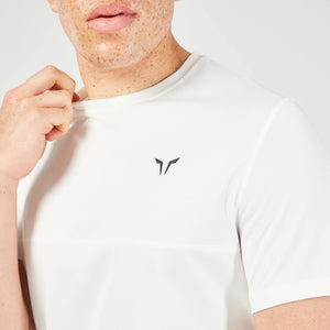 Essential Contrast Tee - Pearl White