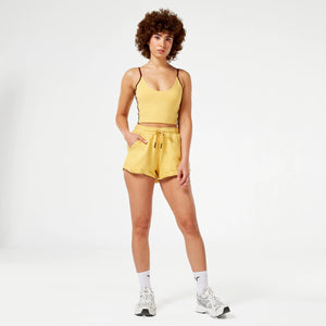 Retrograde Cozy Shorts - Ochre