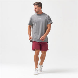 Bodybuilding Tee - Grey Marl