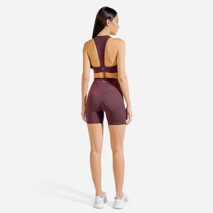 Limitless Plush Cycling Shorts - Mulberry