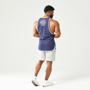 Golden Era Waffle Tank - Patriot Blue