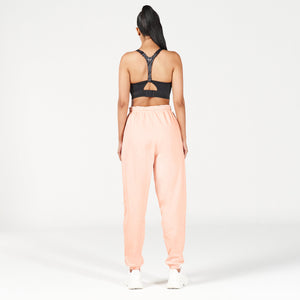 Waistband Surprise Joggers - Pink Rose