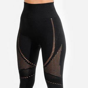 Meta Seamless Leggings - Black