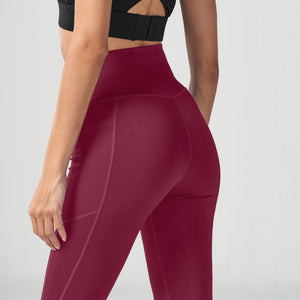 Essential Cropped Leggings 24" - Windsor Grape