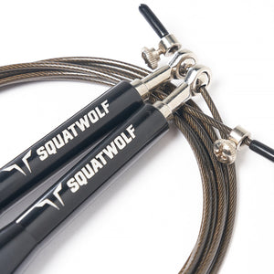 SQUATWOLF Skipping Rope - Black