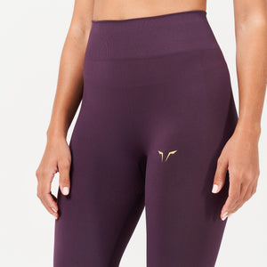 Lab360° Seamless Cuffed Leggings - Plum Perfect