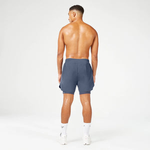 LAB360° TDry™ 2-in-1 Shorts - Blue Nights