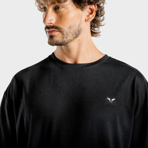 Luxe Oversize Tee - Onyx