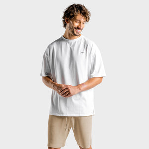 Luxe Oversize Tee - White