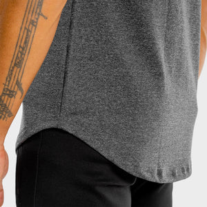 Melange Tee - Dark Grey