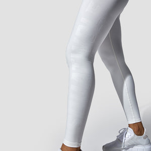 Graphic Wordmark Leggings - Star White