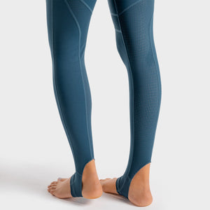 Wolf Leggings - Peacock