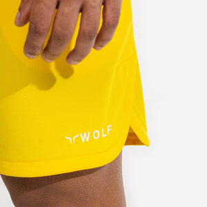 Evolve Gym Shorts - Yellow