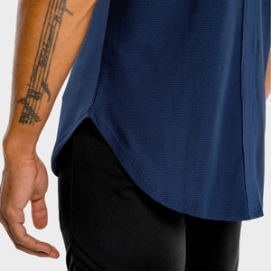 Limitless Razor Tee - Navy