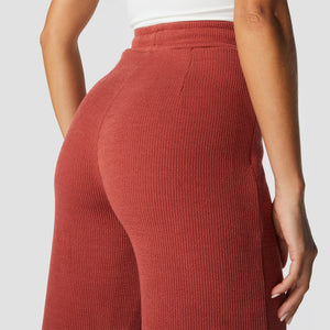 Luxe Wide Leg Pants - Rose