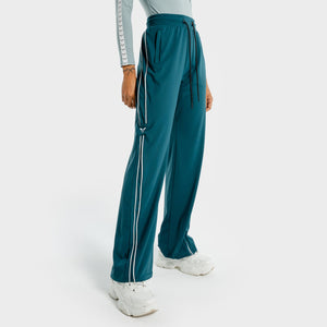 Noor Wide Leg Pants - Teal