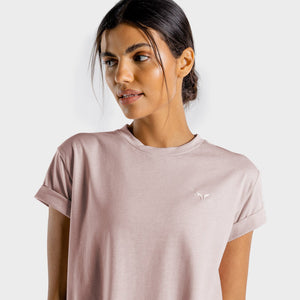 Luxe Oversize Tee - Salmon