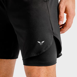 Core Mesh 2-in-1 Shorts - Onyx