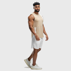 HYPE Tank -Beige with White Panel