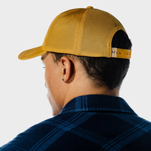 Wolf Trucker Cap - Yellow