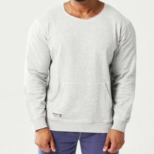 Golden Era Crew Sweatshirt - Grey Marl