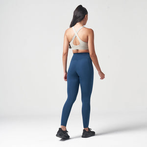 Essential High Waisted Leggings 27"  - Teal