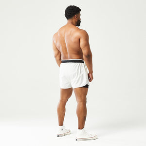 Golden Era 2-in-1 Shorts - Star White