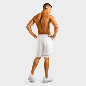 Flux Basketball Shorts - White