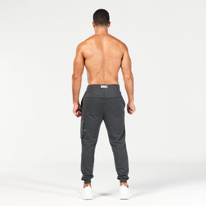 Golden Era New School Joggers - Black Marl